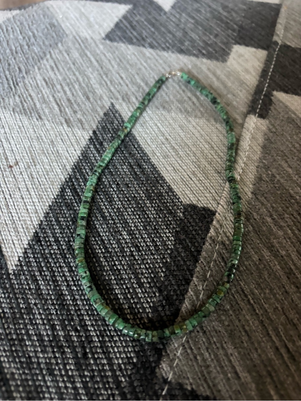 Handcrafted Turquoise choker Necklace - Native Made Women Jewelry